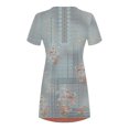 thumbnail image 4 of Cameland Robe d'Été pour Femme, Mode Bord de Mer, Décontractée, Imprimée, à Manches Courtes, à Col Rond, 4 of 4