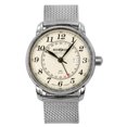 thumbnail image 1 of Zeppelin LZ127 Graf GMT Stainless Steel Beige Dial Quartz 7642M5 Men's Watch, 1 of 3