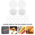 thumbnail image 3 of 60 Pcs Diaphragmes de Flûte Professionnelle Kazoo Remplacements Pièces de Flûte PE Kazoo, 3 of 8