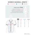 thumbnail image 1 of Hat and Beyond Womens Baseball Button Down Tee Short Sleeve Softball Jersey Active T Shirts, 1 of 4
