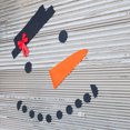thumbnail image 2 of DIY Christmas Bowknot Hat Snowman Sticker Decoration Outdoor Shutter Doors Gate Dress Up Decals Kit Ornament, 2 of 6