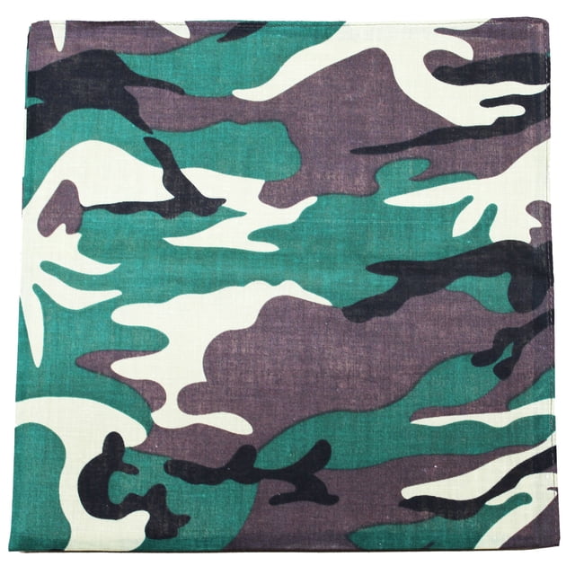 Mechaly Bandanas Paisley 100 % Coton (Camouflage)