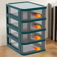 thumbnail image 1 of TIMIFIS Plastics Storage Cabinet, Office Supplies Storage Cabinet Polypropylene Material Storage Box Drawer Type Multi Layer Storage Rack Office Supplies Study Supplies, 1 of 6
