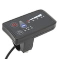 thumbnail image 3 of Electric Bike LED Display Panel, Male Plug 5 Pin Interface ABS Housing Electric Bike Power Display Meter  For Cycling 24V,36V,48V, 3 of 8