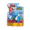 thumbnail image 2 of Super Mario 4 Inch Figure - Light Blue Yoshi with Egg, 2 of 6