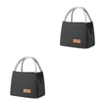 thumbnail image 4 of ZheElen Ensemble Lunch avec Sac Bento Isolé Confiance Conçu pour Grande Capacité Grand+noir 2 Ensembles, 4 of 6