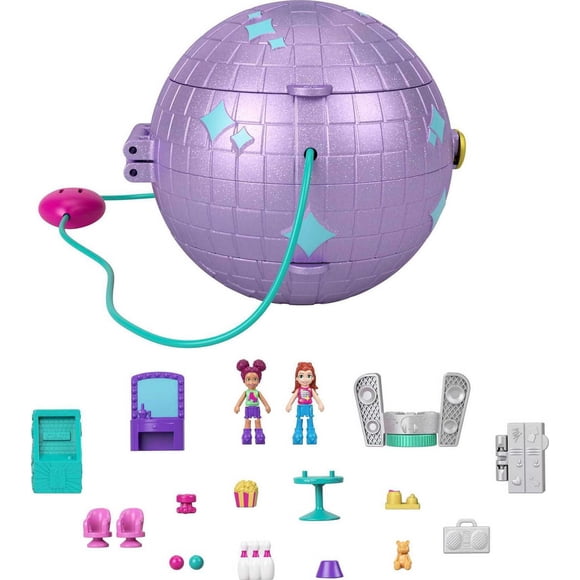 POLLY POCKET – DOUBLE PLAY – Coffret Patinage à roulettes
