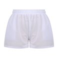 thumbnail image 3 of Women Loosing Sports Shorts Solid Color Elastic Waist Sweatpants, 3 of 5