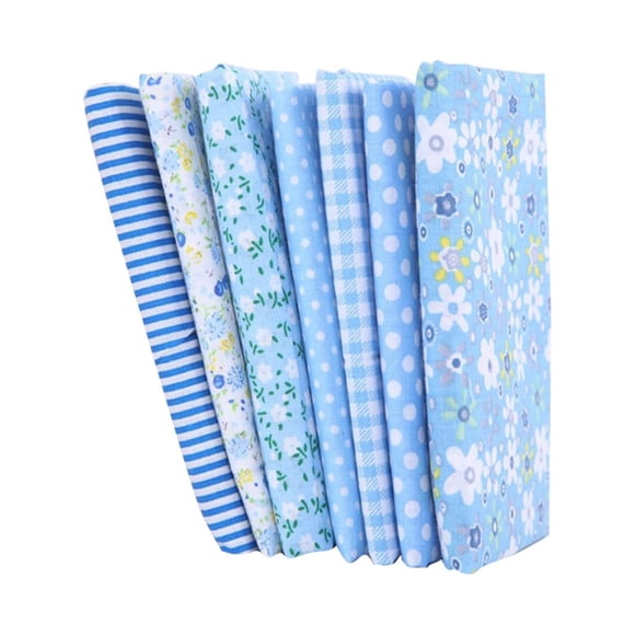 Fat Quarters Lots de Tissus en Liquidation! Tdoenbutw Lot de Tissus en Coton pour Artisanat Carrés de Patchwork Courtepointe Couture Patchwork Bricolage 7 Pcs 7 Pcs Tissu Bricolage