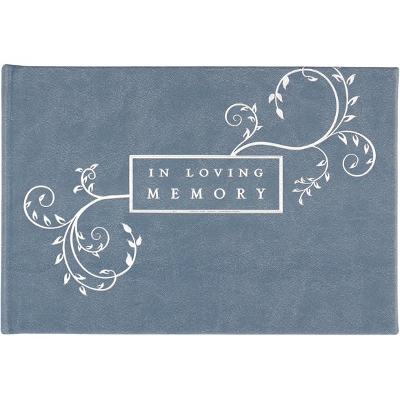 In Loving Memory Guest Book (Memorial Book, Funeral Book)