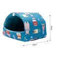 thumbnail image 4 of CBFFDC Comfortable Pet Bed Hamster Colorful Cartoon Pattern House Washable Guinea Pig Bed Small Animals Hideout for Autumn Winter, 4 of 6