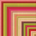 thumbnail image 1 of Ahgly Company Machine Washable Indoor Square Transitional Yellow Area Rugs, 6' Square, 1 of 7