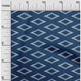 thumbnail image 1 of oneOone Cotton Cambric Fabric Geometric Ikat Printed Fabric 1 Yard 56 Inch Wide, 1 of 4