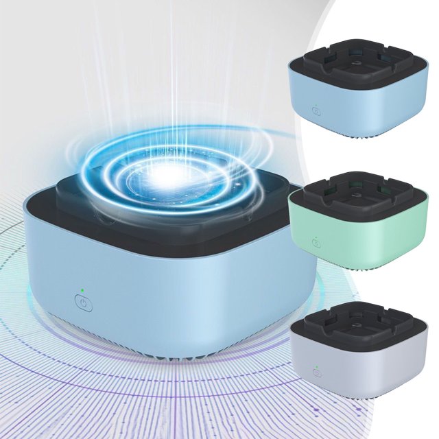 Dvkptbk Air Purifiers for Bedroom Home ,Filter Portable Air Purifier with Usb Cable Fragrances Sponge for Smokesrs Pollen Pets Dust Odors, Desktop Air Cleaner for Car Rv