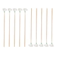 thumbnail image 1 of 10 Pieces Goose Feather Earpicks for Adults Children Pick Ear Spoon Green Thread L, 1 of 8