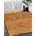 thumbnail image 3 of Ahgly Company Tapis d'Intérieur Lavable en Machine Carré Transitionnel Orange Foncé, 3 Pieds Carré, 3 of 7