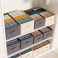 thumbnail image 1 of MesaSe Foldable Closet Organizer Bins Storage Bins Organizer Containers for Shelves Home Office Clothes, 1 of 4