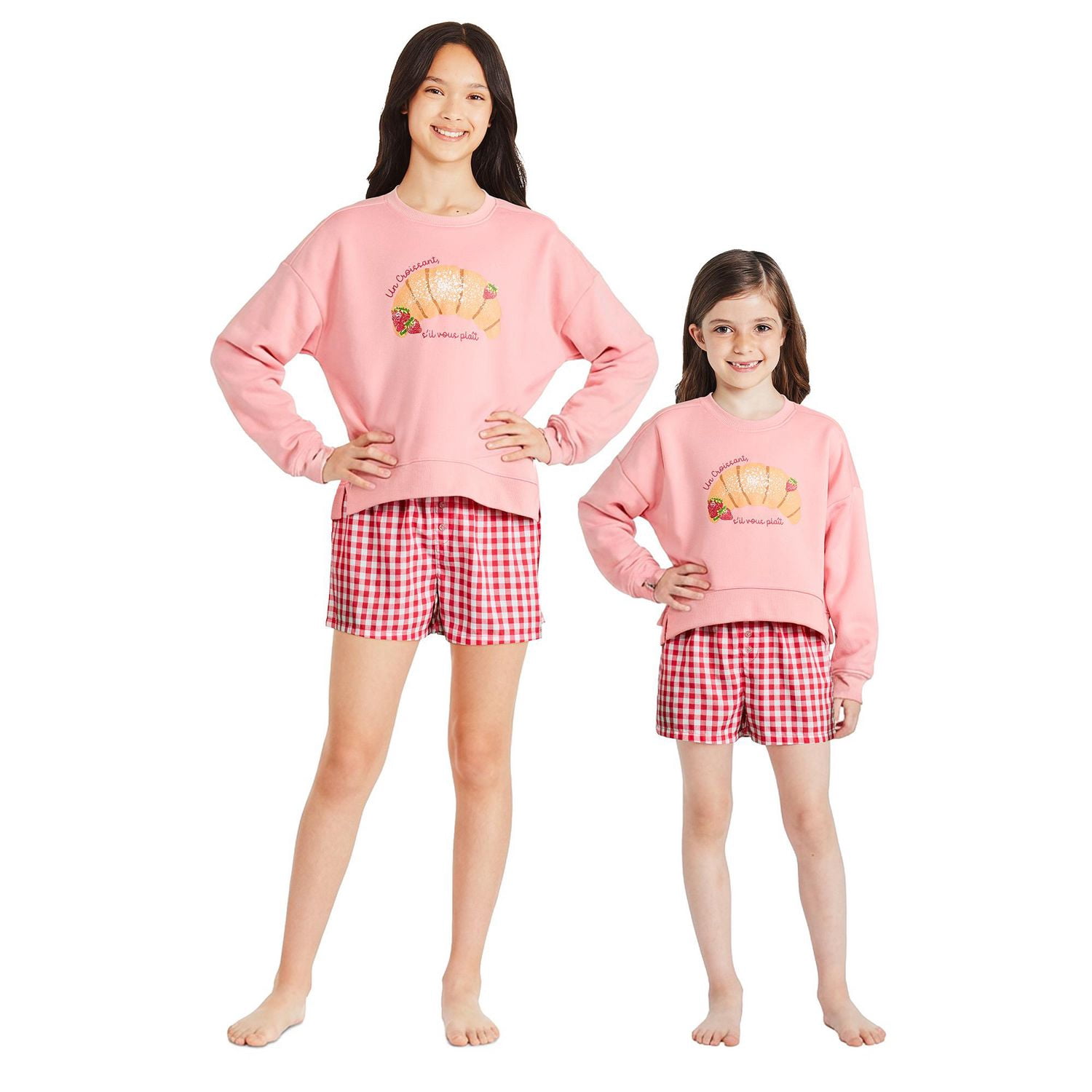 Pyjama 2 pièces avec short George pour filles