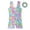 B, variant on KYAIGUO Kids Toddler Gymnastics Leotards with Hairband for Girls Athletic Dance Wear Matching Hair Scrunchie Flowers Pattern Dance Unitards Biketards Activewear Sleeveless Biketards for 3-12 Years