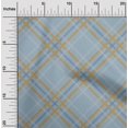 thumbnail image 1 of oneOone Viscose Chiffon Fabric Tartan Check Print Sewing Fabric BTY 42 Inch Wide, 1 of 4