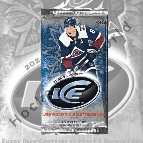 2024-25 Upper Deck ICE Hockey Hobby Pack - Look for Celebrini Rookies