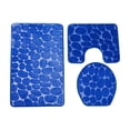 thumbnail image 2 of LSLJS 3-Piece Bathroom Carpet Super Soft Non Slip Bathtub Carpet and Absorbent Bath Mat Bathroom Carpet Plush Bath Mat for Bathroom, Bathroom Rugs Bathroom Decor, 2 of 5