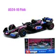 thumbnail image 1 of 1:43 Aston Martin AMR23 Mercedes W14 Red Bull RB19 Miami GP Ferrari SF23 Alpine A523 F1 Model Formula Car Static Racing A524-10PINK, 1 of 6