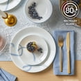 thumbnail image 4 of Corelle® Vitrelle® Blue Ribbons 12-pc Dinnerware Set, 4 of 4