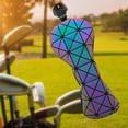 thumbnail image 3 of jinwen Golf Iron Head Cover Modern Waterproof Sticker C Black, 3 of 9