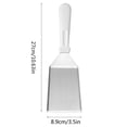 thumbnail image 3 of Oleegame 1PC Kitchen Utensils Set Stainless Steel Frying Spatula Japanese Cuisine Pizza Plate Shovel Chinese Frying Spatula Kitchen Barbecue Multifunctional Tool, 3 of 4