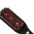 thumbnail image 2 of NuMe Straightening Heat Brush - Hair Styling Tool for Smooth, Frizz-Free Hair, 2 of 8