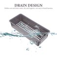 thumbnail image 2 of Miangastore White Cutlery Organizer Box for Kitchen Storage Made of Durable Synthesis Material 7.8x4.9 Inches, 2 of 9