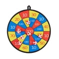 thumbnail image 1 of as show Kids Dart Board Set With Hook And Loop Axe Throwing Toy, Indoor Outdoor Fun, Safe Foam Axes, Score Tracking Game, 1 of 2