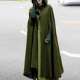 thumbnail image 2 of Women Trench Coat Open Front Cardigan Jacket Coat Cape Cloak Poncho Plus, 2 of 9