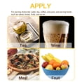 thumbnail image 4 of WALFRONT Rectangle Shape Solid Wood Tea Coffee Snack Food Meals Serving Tray Plate Restaurant Trays, Tea Serving Tray, Wood Tea Tray, 4 of 7