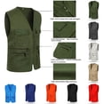thumbnail image 1 of JDQJBZ Débardeurs pour Hommes sous-Maillots Couleur Unie Col Ras du Cou Hauts d'Été, 1 of 5