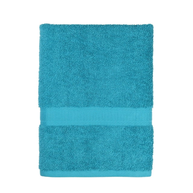 Mainstays Basics Solid Bath Towel, Soft & Durable, 100% Cotton