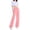 Pink, variant on ManxiVoo Women's Classic Straight Leg Jeans High Waisted Comfort Fit Denim Pants with Stretch for Daily Wear S Size Black