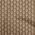 thumbnail image 1 of oneOone Rayon Brown Fabric Asian Block Print Sewing Craft Projects Fabric Prints By Yard 56 Inch Wide, 1 of 4