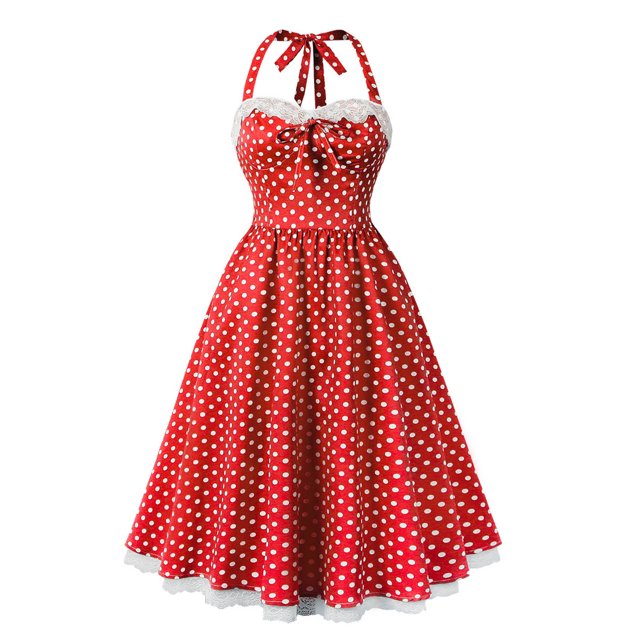 Ovzne Robes d'Été pour Femmes Robe pour Femme Mode Féminine Décontractée Imprimée Été Grand Ourlet Sans Manches Robe Col en V Robe d'Été Imprimée Liquidation