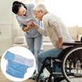 thumbnail image 1 of OULII Couvre-Couches pour Adultes, Lot de 2, Réutilisables et Lavables, Pantalons d'Incontinence, Bleu Ciel, Imperméables et Respirants, 1 of 7