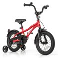 thumbnail image 1 of Costway Vélo pour Enfants de 14 Pouces pour Garçons et Filles de 3 à 5 Ans avec Siège Ajustable, Frein à Main, Réflecteurs, Rouge, 1 of 10