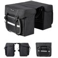 thumbnail image 4 of WEST BIKING 28L Waterproof Bicycle Pannier Bag for Mountain Bikes, Lightweight & Foldable Rear Rack Bag with Reflective Strips, Black/Grey Options, Includes Rain Cover, 4 of 6