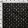 thumbnail image 2 of oneOone Polyester Lycra Fabric Leaves & Floral Block Print Fabric BTY 56 Inch Wide, 2 of 5