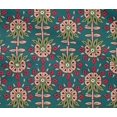 thumbnail image 4 of oneOone Cotton Flex Fabric Leaves & Floral Block Printed Craft Fabric BTY 40 Inch Wide, 4 of 4