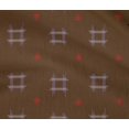 thumbnail image 4 of oneOone Cotton Flex Fabric Check Kasuri Print Fabric BTY 40 Inch Wide, 4 of 4