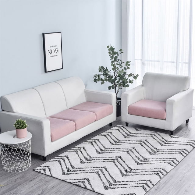 Sofa Sets for Living Room 3 Piece Cushion Sofa Seat Cover Tightly Wrapped Protection Plush Fiber Living Room 3 Piece Living Room Set Cushion Covers for Living Room Sofa Seat Cushion Covers