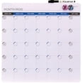 thumbnail image 1 of Quartet® Calendrier effaçable magnétique 14 po x 14 po, format mensuel, 1 of 6