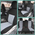 thumbnail image 2 of FH Group Neoprene Waterproof Custom Fit Car Seat Covers for Toyota Sienna 2011-2020 Gray, 2 of 9