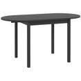 thumbnail image 1 of CoSoTower Solid Wood Kitchen Table, Drop Leaf Tables for Small Spaces, Folding Dining Table, Black, 1 of 7
